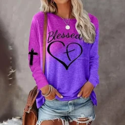 Topjes & Shirts Dames*NEDILJKA - Luchtige zomertops met lange mouwen