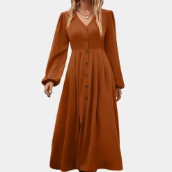 Jurken & Jumpsuits Dames*Nela - Klassieke en elegante damesjurk voor de zomer