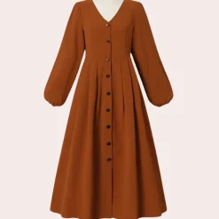 Jurken & Jumpsuits Dames*Nela - Klassieke en elegante damesjurk voor de zomer