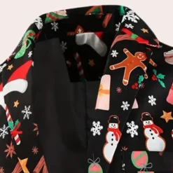 Jassen Heren*NELIO - Comfortabele Zomerblazer voor Heren Zwart