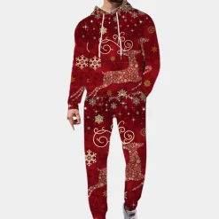 Sets Heren*NELIO - Elegante Zomerset voor Heren Rood