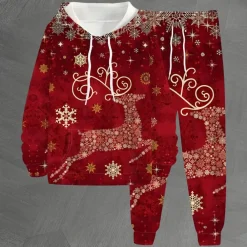 Sets Heren*NELIO - Elegante Zomerset voor Heren Rood