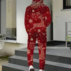 Sets Heren*NELIO - Elegante Zomerset voor Heren Rood