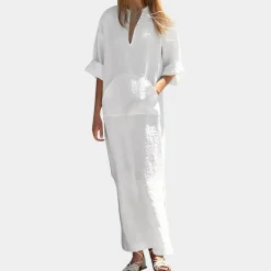 Jurken & Jumpsuits Dames*Nella - Comfortabele damesjurk voor de zomer