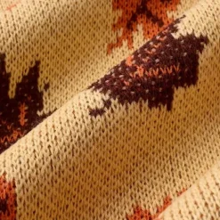 Truien & Vesten Dames*Nerina - Elegante gebreide dames trui met bladmotief voor de zomer