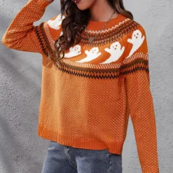 Truien & Vesten Dames*Neven - Moderne Zomerse Halloween Trui voor Vrouwen