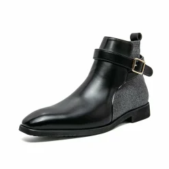 Schoenen Heren*NICO - Leren enkellaarsjes voor heren - Zomerse Stijl