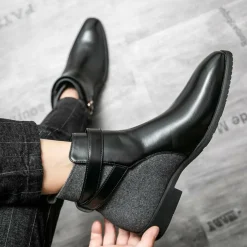 Schoenen Heren*NICO - Leren enkellaarsjes voor heren - Zomerse Stijl