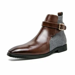 Schoenen Heren*NICO - Leren enkellaarsjes voor heren - Zomerse Stijl