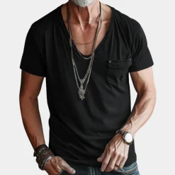 Shirts Heren*Nicolae - Comfortabel Vrijetijdskleding Heren T-Shirt voor Zomeravonturen