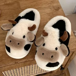 Damesschoenen*NICOLE - Zomerse koeien pantoffels