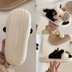 Damesschoenen*NICOLE - Zomerse koeien pantoffels