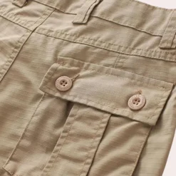 Broeken Heren*Nicolo - Stijlvolle heren cargobroek voor de zomer Khaki