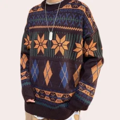 Truien & Vesten Heren*Nicusor - Trendy Gebreide Sweater voor de Moderne Man