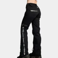 Broeken & Rokken Dames*Nikita - Trendy Zomerse Cargo Broek voor Dames Zwart