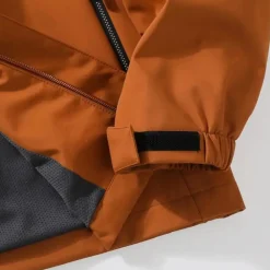 Jassen Heren*NIKOLAI - Waterdichte zomerjas met afneembare capuchon Karamel