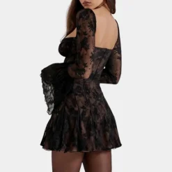 Jurken & Jumpsuits Dames*Nikolina - Romantische Zomer Mini Jurk met Kanten