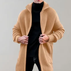 Truien & Vesten Heren*Nilo - Lang herenvest voor de zomer