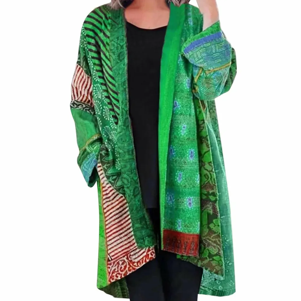 Truien & Vesten Dames*NOA - LANGE MOUW VINTAGE ZOMERTRUI