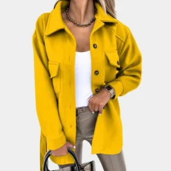 Jassen Dames*Noami - Stijlvolle en lange damesjas voor de zomer