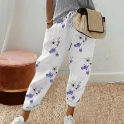 Broeken & Rokken Dames*Noelia - Casual en modieuze damesbroek voor de zomer