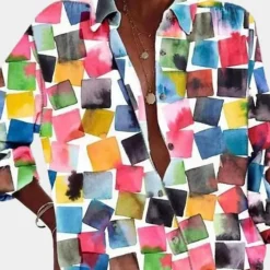 Blazers & Blouses Dames*Noemie - Stijlvolle damesblouse voor de zomer