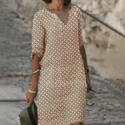 Jurken & Jumpsuits Dames*NORA - Elegante en comfortabele zomerjurk