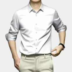 Shirts Heren*Norbert - Klassiek kreukvrij herenoverhemd voor de zomer