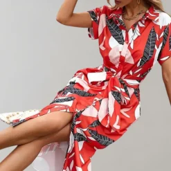 Jurken & Jumpsuits Dames*Norielle - Stijlvolle zomerjurk voor de lente en zomer