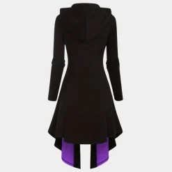 Jurken & Jumpsuits Dames*Nyssa - Luchtige Zomer Hoodie Jurk met Stijlvolle Rits