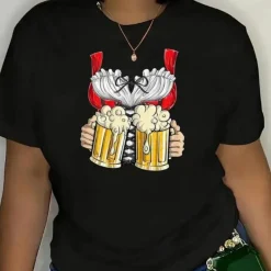 Topjes & Shirts Dames*Odetta - Comfortabel dames t-shirt Zomer Oktoberfest