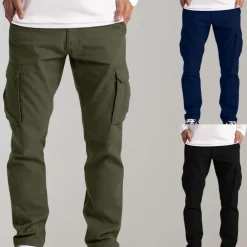 Broeken Heren*Odger - Lichte cargo broek voor heren, perfect voor de zomer