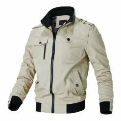 Jassen Heren*OLAF - Lichte zomerbomberjack voor heren