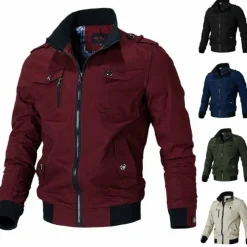 Jassen Heren*OLAF - Lichte zomerbomberjack voor heren