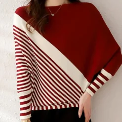 Truien & Vesten Dames*Oleda - Luxe gebreide zomerse trui voor elegante dagen