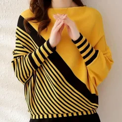 Truien & Vesten Dames*Oleda - Luxe gebreide zomerse trui voor elegante dagen