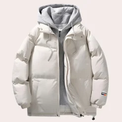 Jassen Heren*OLMAN - Stijlvolle Capuchonjas voor Heren