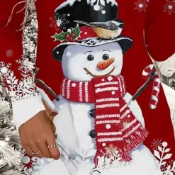 Jurken & Jumpsuits Dames*ONDINA - Luxe Zomerjurk voor Dames Rood