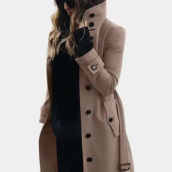 Jassen Dames*Oona - Lichte zomer trenchcoat voor dames