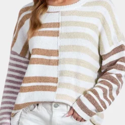 Truien & Vesten Dames*OPALINE - Stijlvolle Zomerse Trui voor Dames Wit