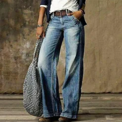 Broeken & Rokken Dames*OPHELIA - Elegante zomerbroek voor vrouwen