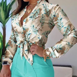 Sets Dames*Ora - Verfrissende zomerset met blouse en shorts voor de zomer