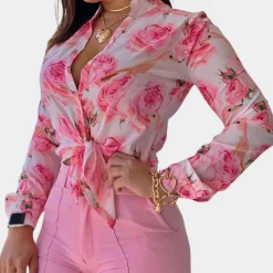 Sets Dames*Ora - Verfrissende zomerset met blouse en shorts voor de zomer