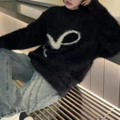 Truien & Vesten Dames*Orsola - Comfortabele zomerse damestrui Zwart