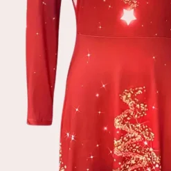 Jurken & Jumpsuits Dames*OSANA - Veelzijdige Zomerjurk voor Dames Rood