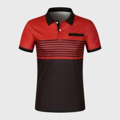 Shirts Heren*Otha - Gestreept heren poloshirt voor de zomer