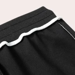 Sets Heren*Otilio - Luchtige en stijlvolle zomerse tweedelige joggerset Zwart