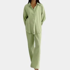 Sets Dames*Oversized tweedelige damesset voor de zomer