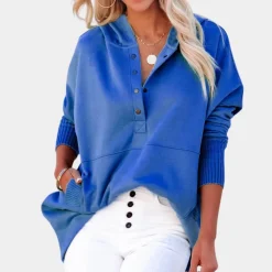 Jassen Dames*Oversized zomer hoodie voor dames