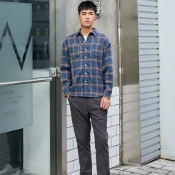 Shirts Heren*OWEN - Casual geruit zomer overhemd voor mannen